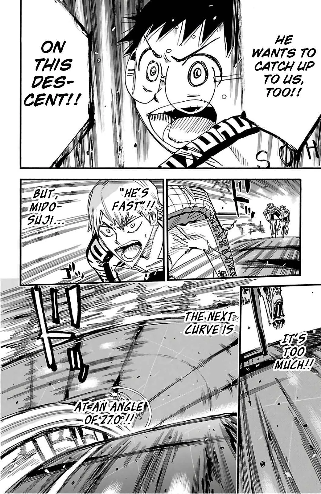 Yowamushi Pedal Chapter 495 page 8