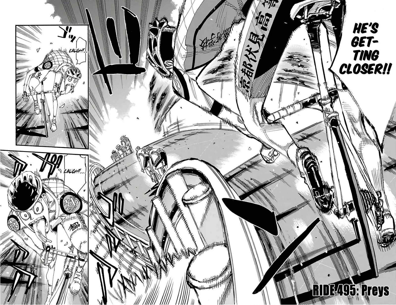 Yowamushi Pedal Chapter 495 page 2