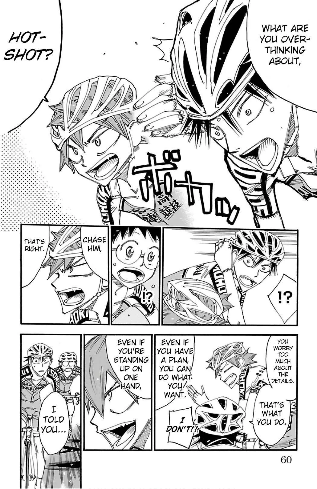 Yowamushi Pedal Chapter 496 page 13