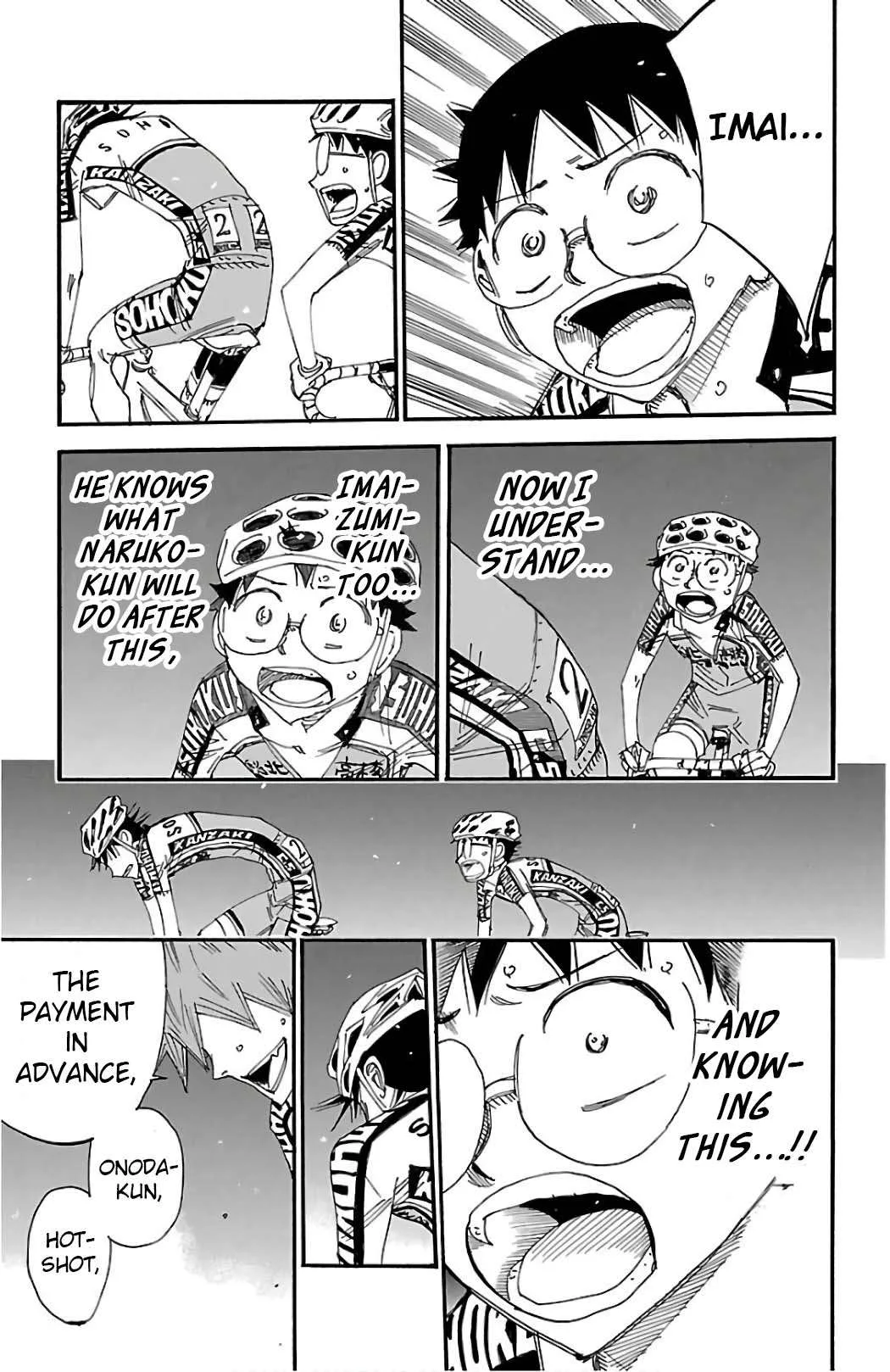 Yowamushi Pedal Chapter 496 page 18