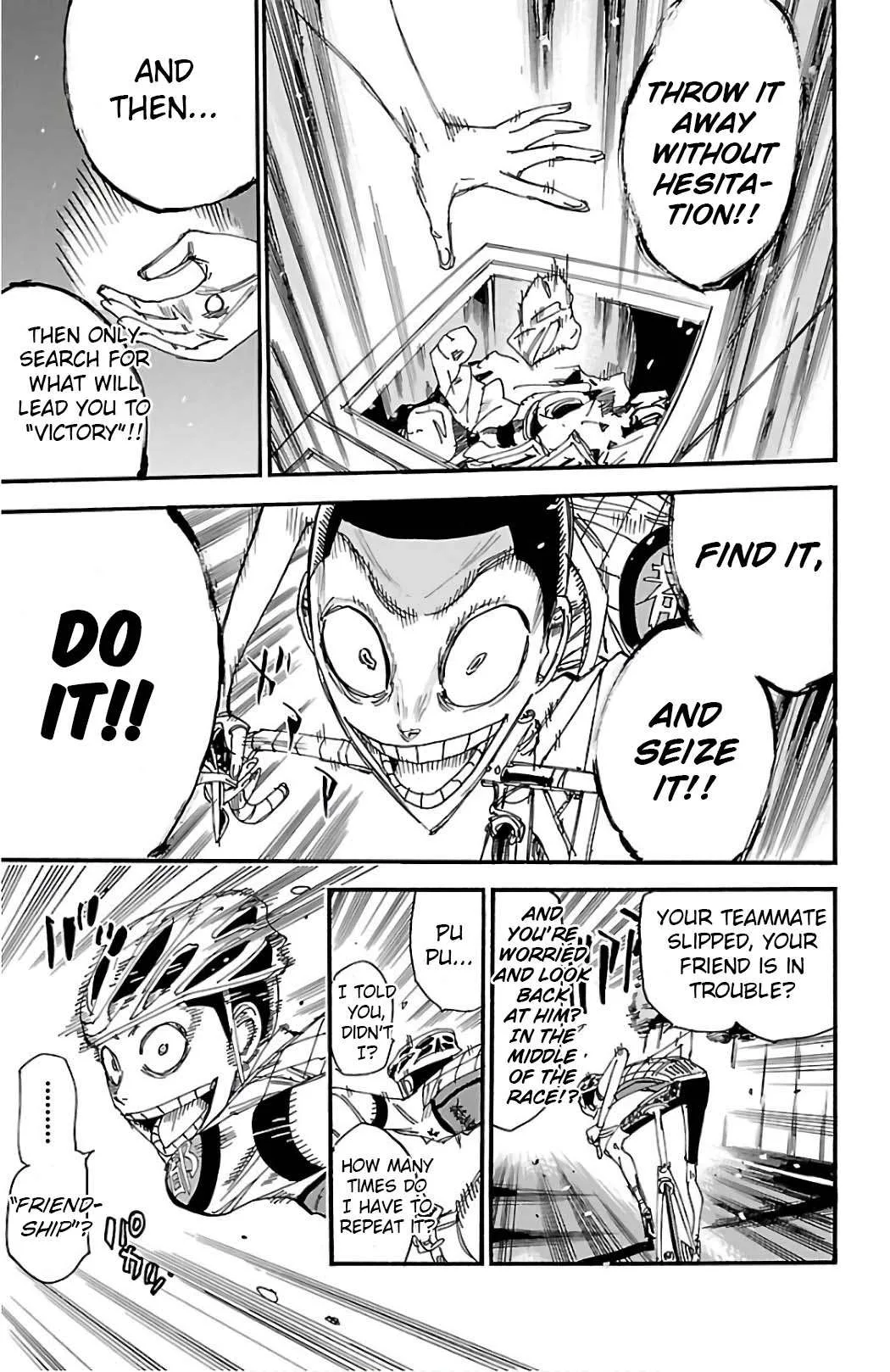 Yowamushi Pedal Chapter 496 page 4