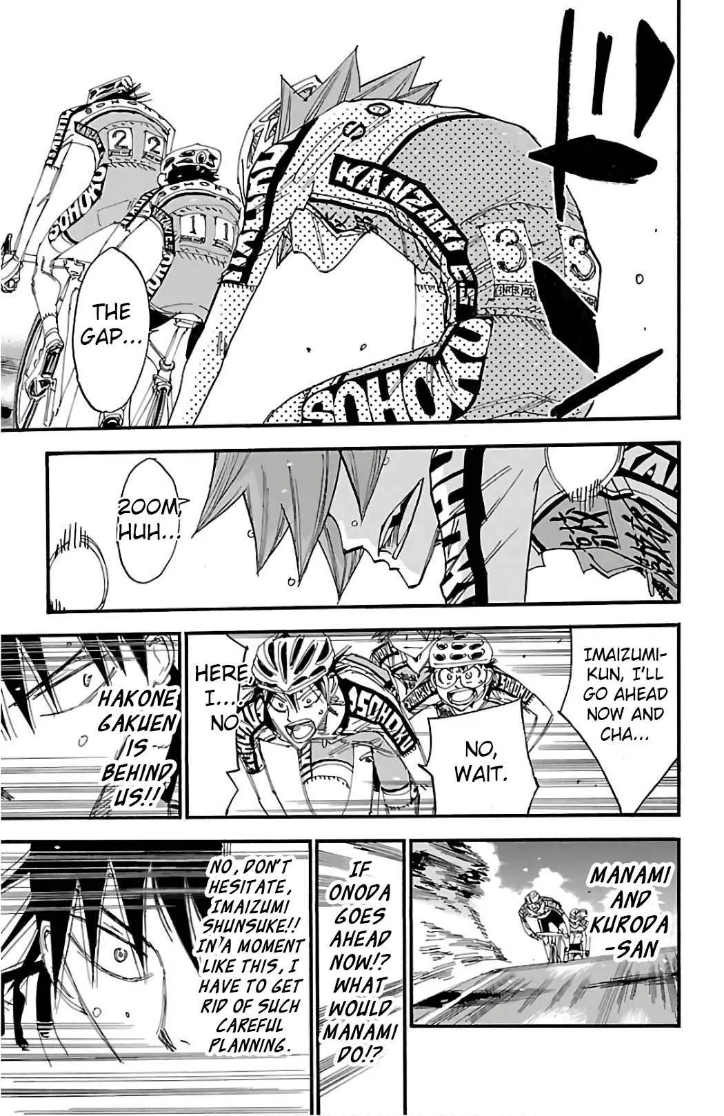 Yowamushi Pedal Chapter 496 page 12