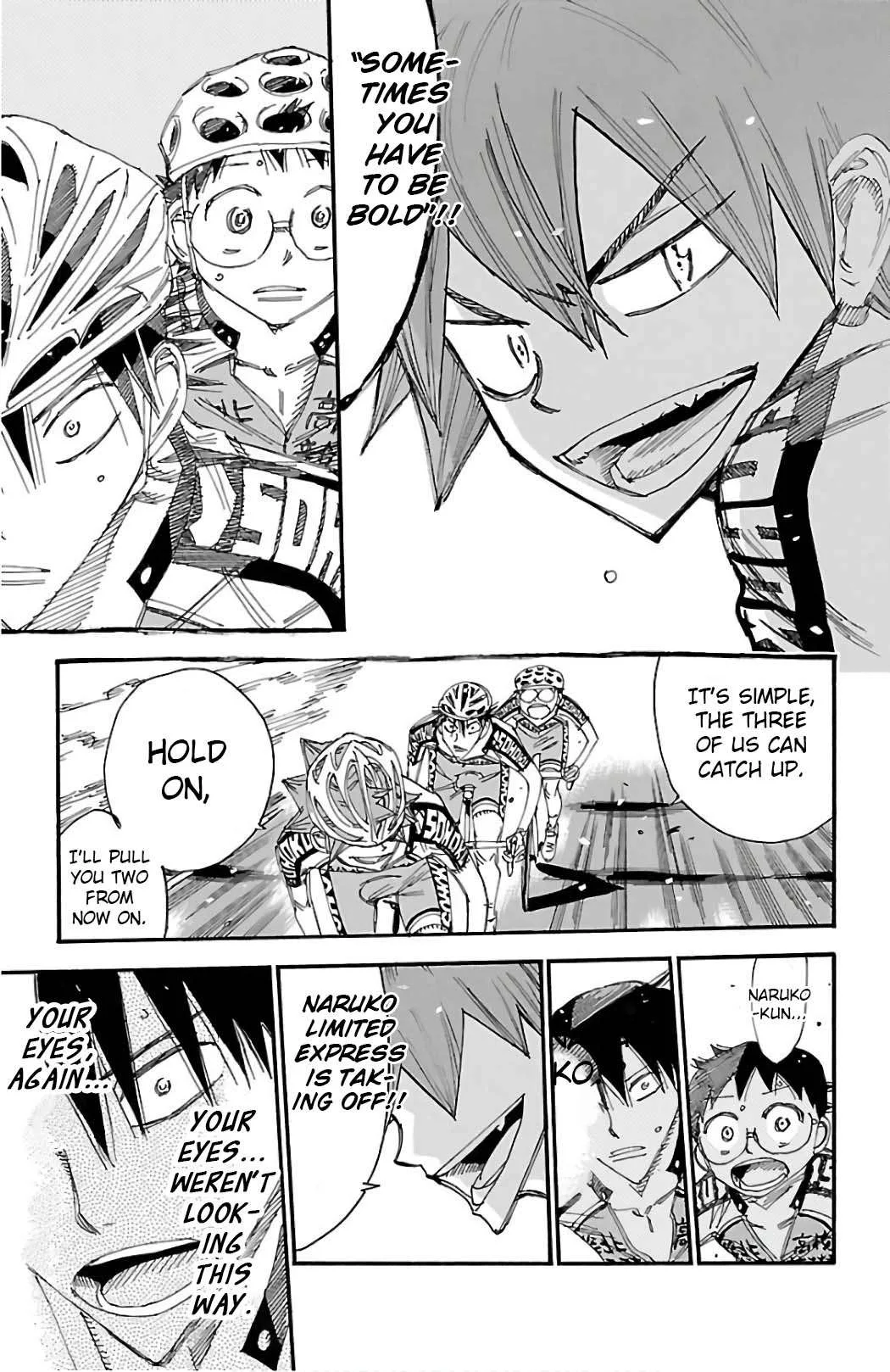 Yowamushi Pedal Chapter 496 page 14