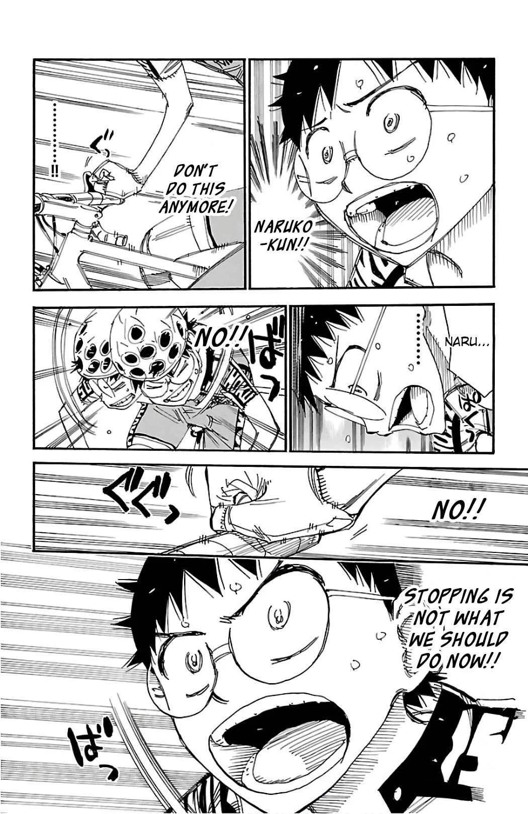 Yowamushi Pedal Chapter 497 page 14