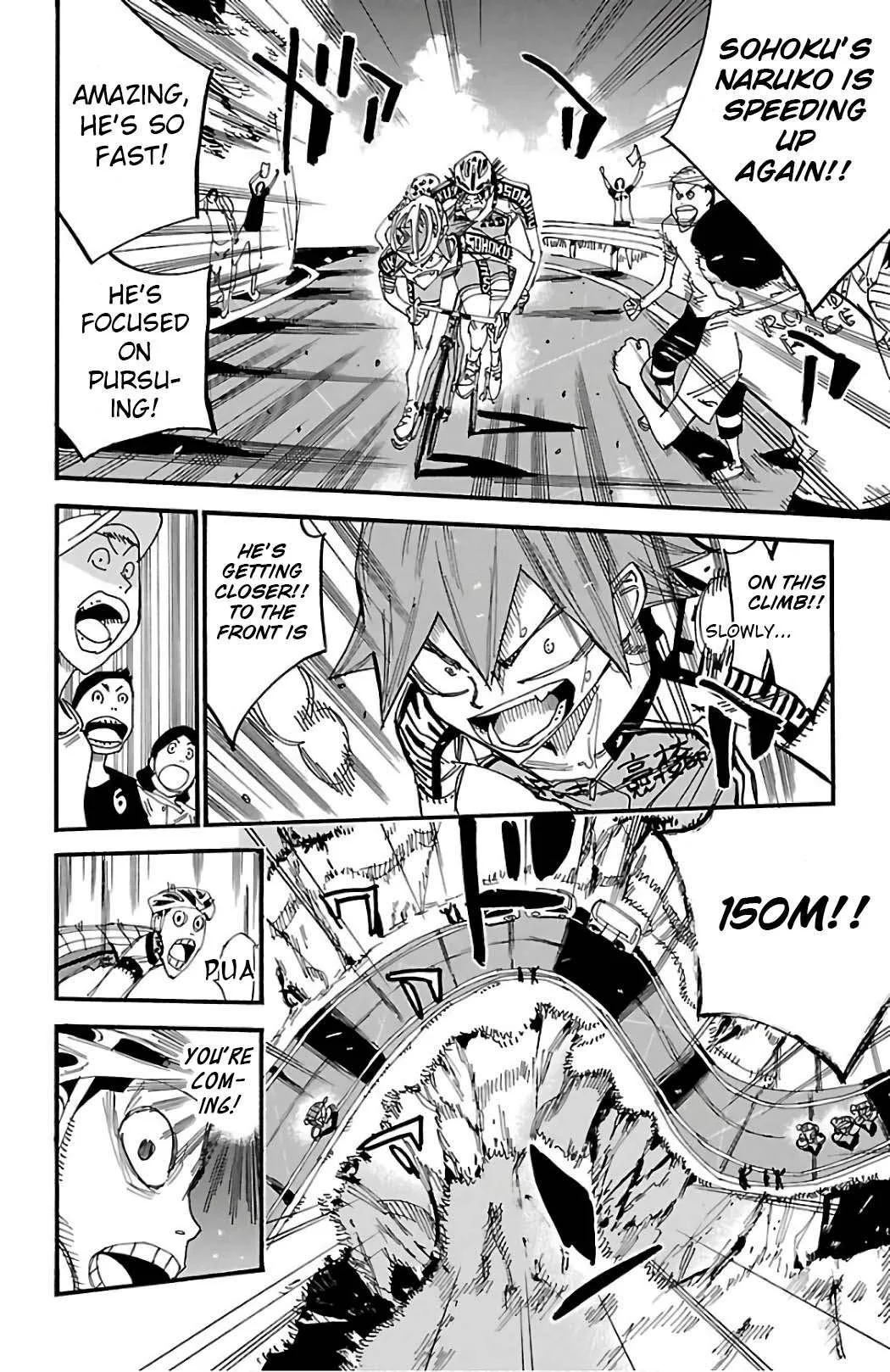 Yowamushi Pedal Chapter 497 page 12