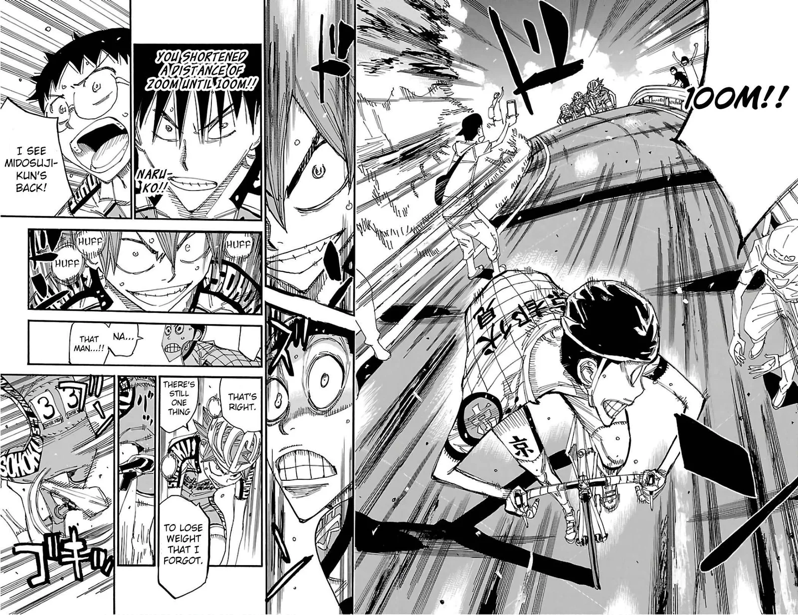Yowamushi Pedal Chapter 497 page 16