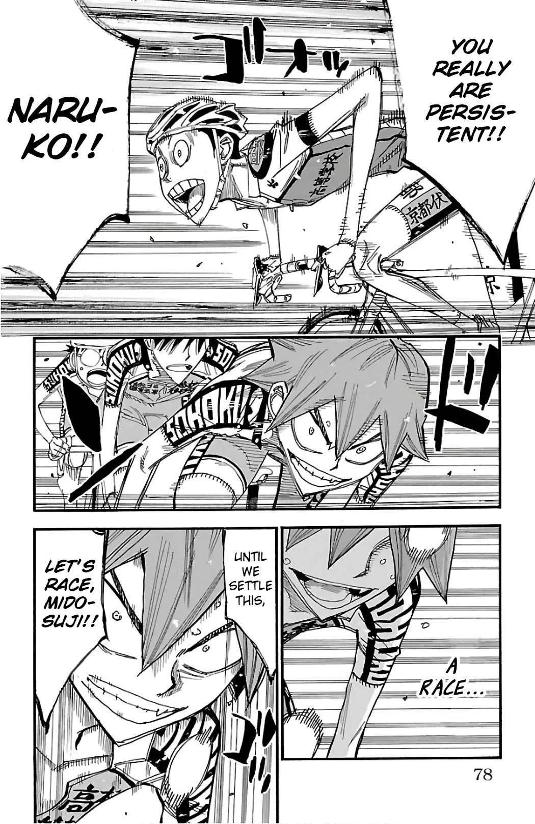 Yowamushi Pedal Chapter 497 page 10