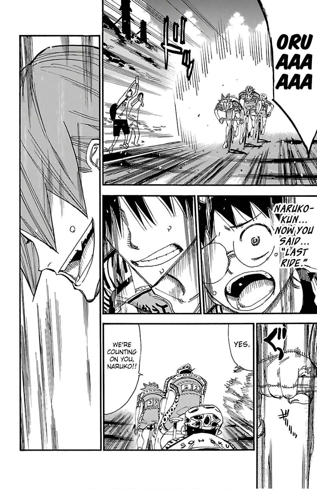 Yowamushi Pedal Chapter 497 page 3