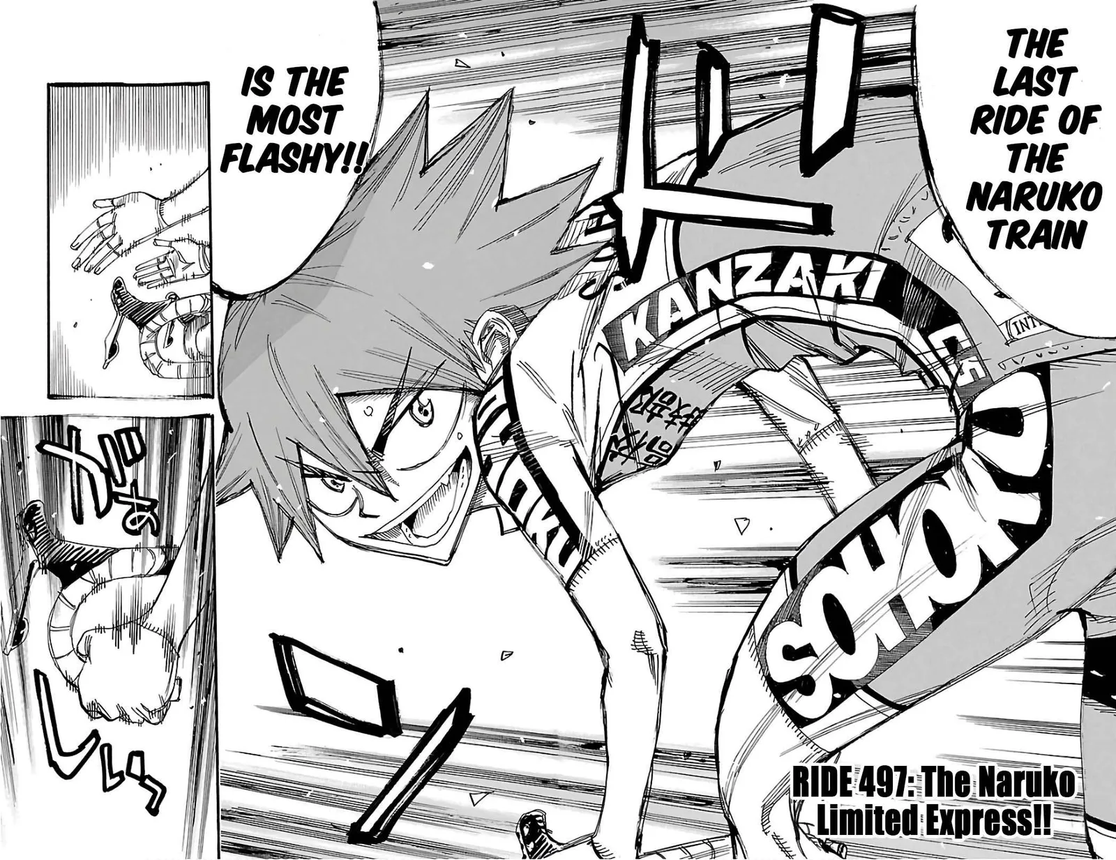 Yowamushi Pedal Chapter 497 page 2
