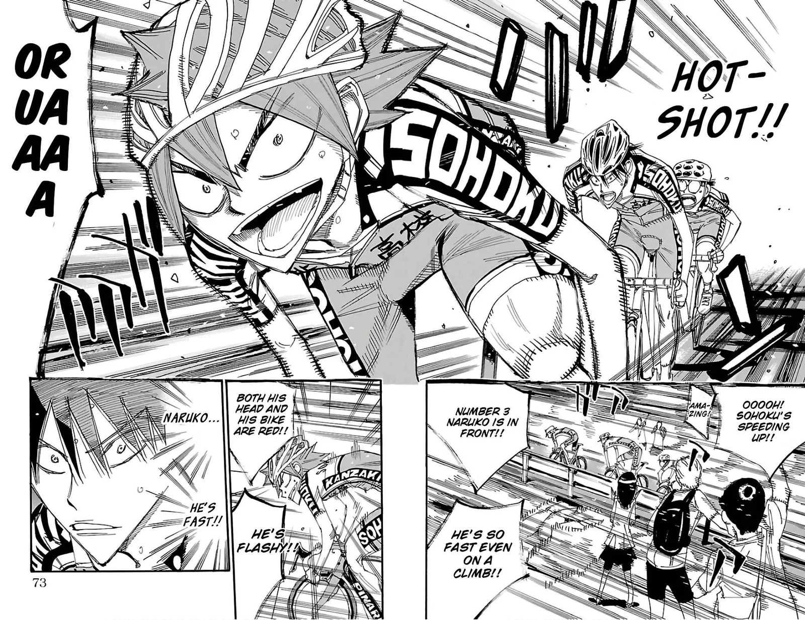 Yowamushi Pedal Chapter 497 page 5