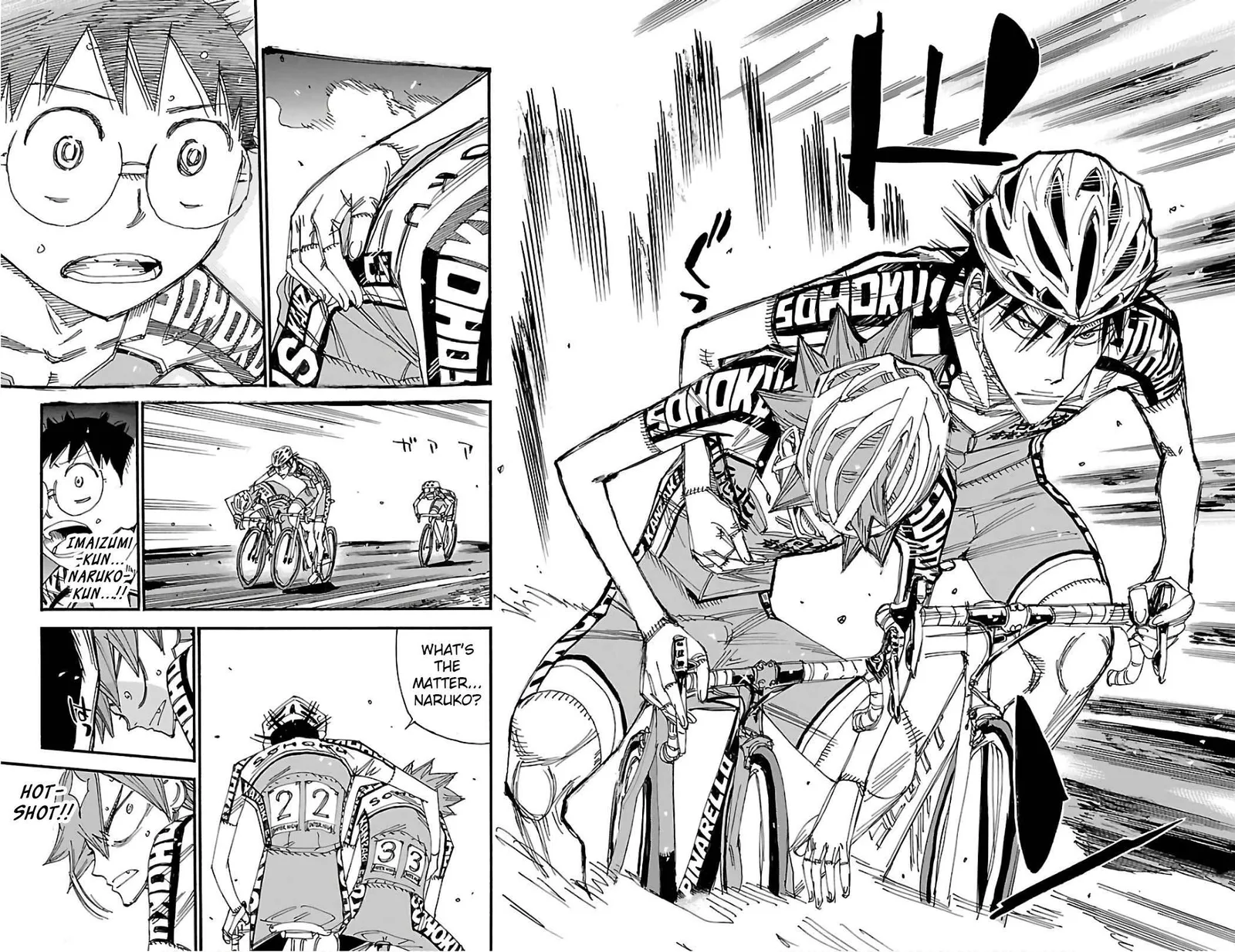 Yowamushi Pedal Chapter 498 page 16