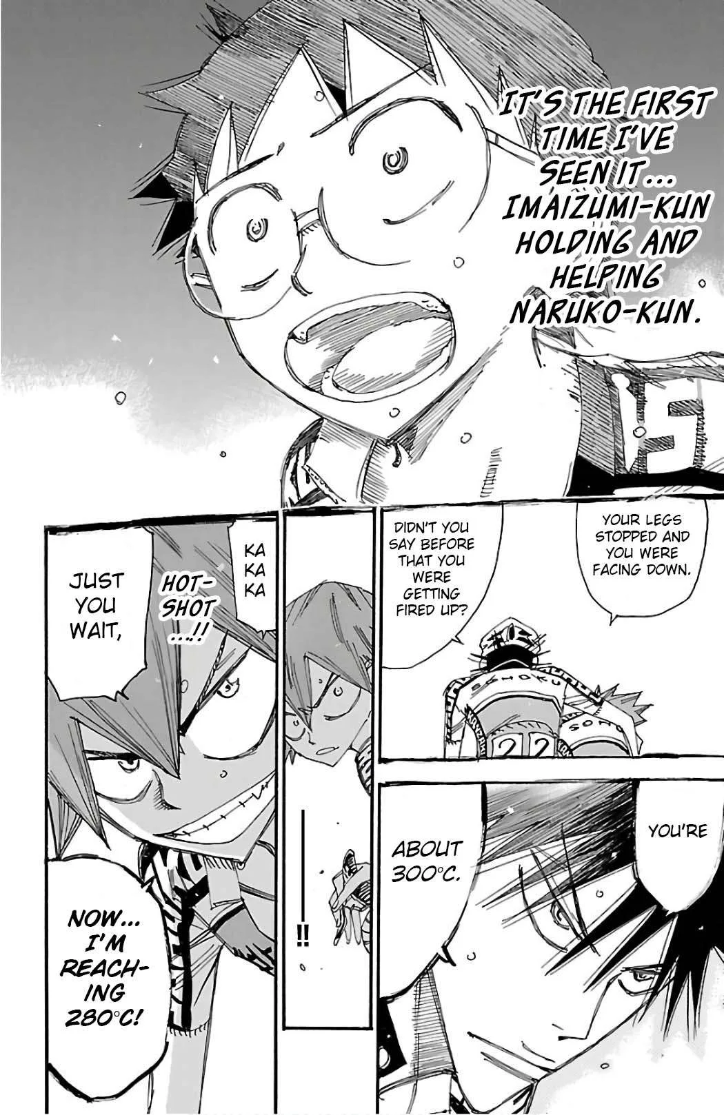 Yowamushi Pedal Chapter 498 page 17