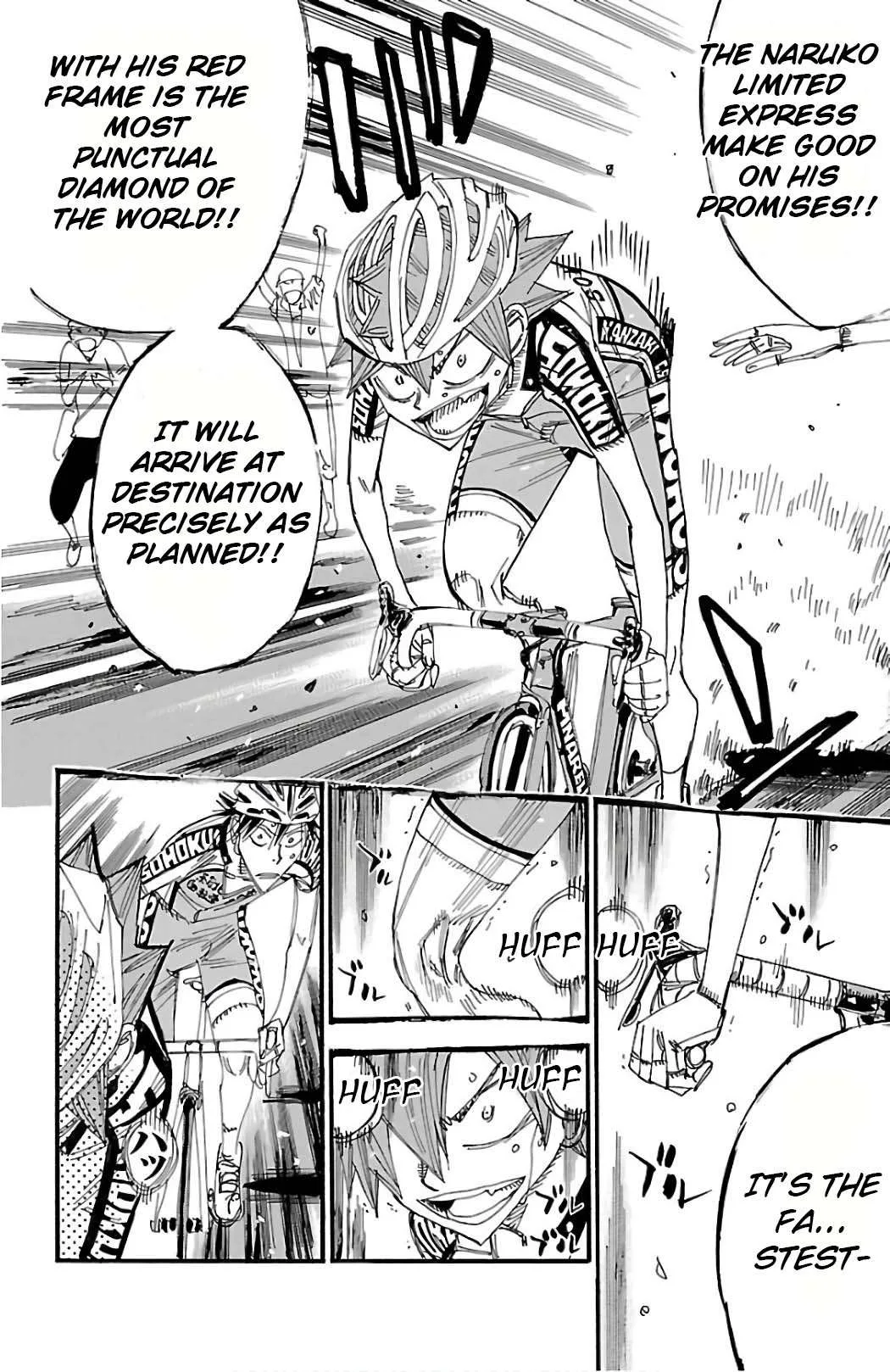 Yowamushi Pedal Chapter 499 page 5