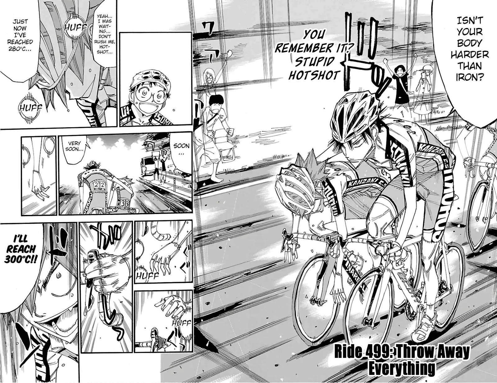 Yowamushi Pedal Chapter 499 page 2