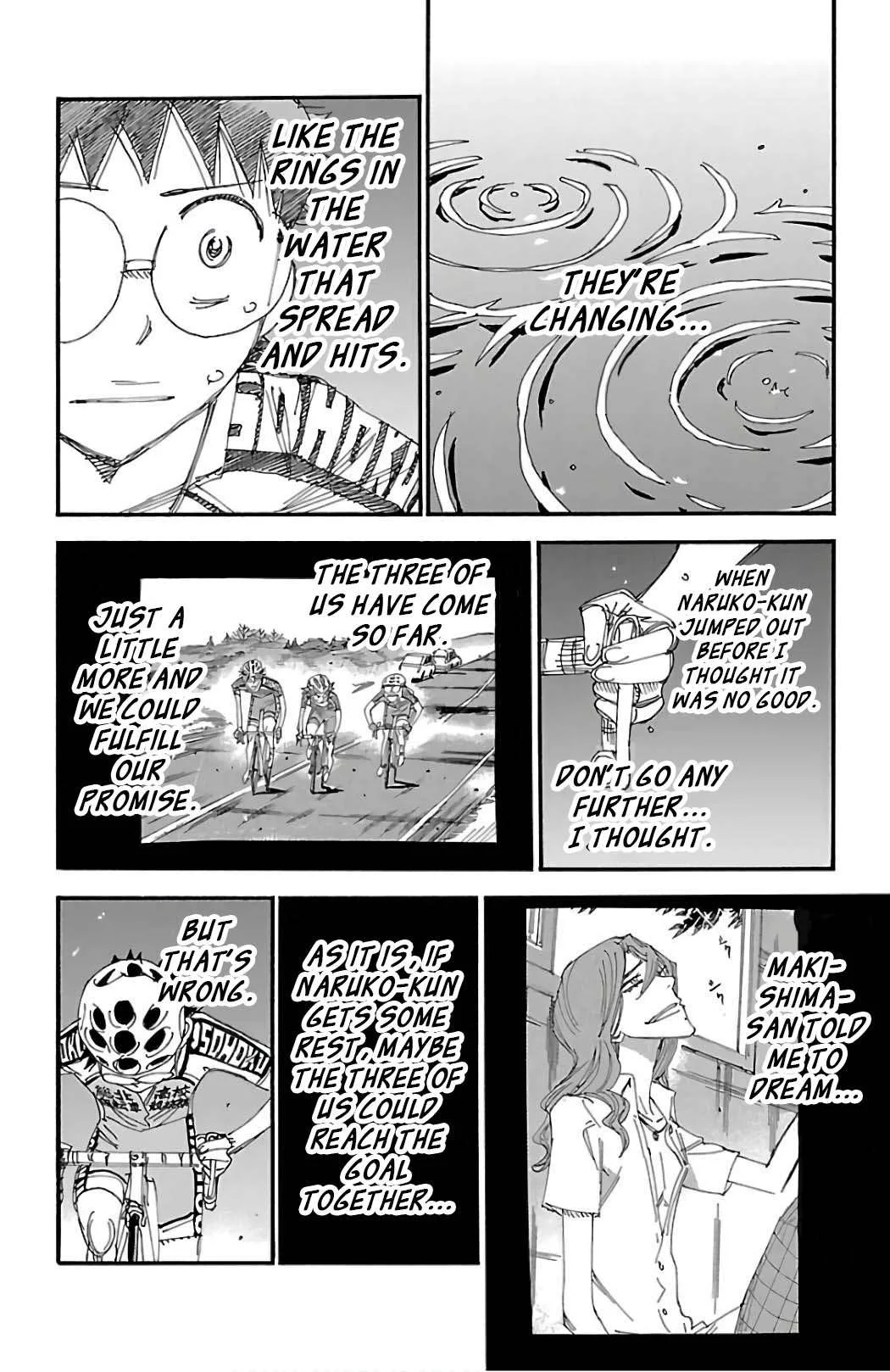 Yowamushi Pedal Chapter 499 page 9