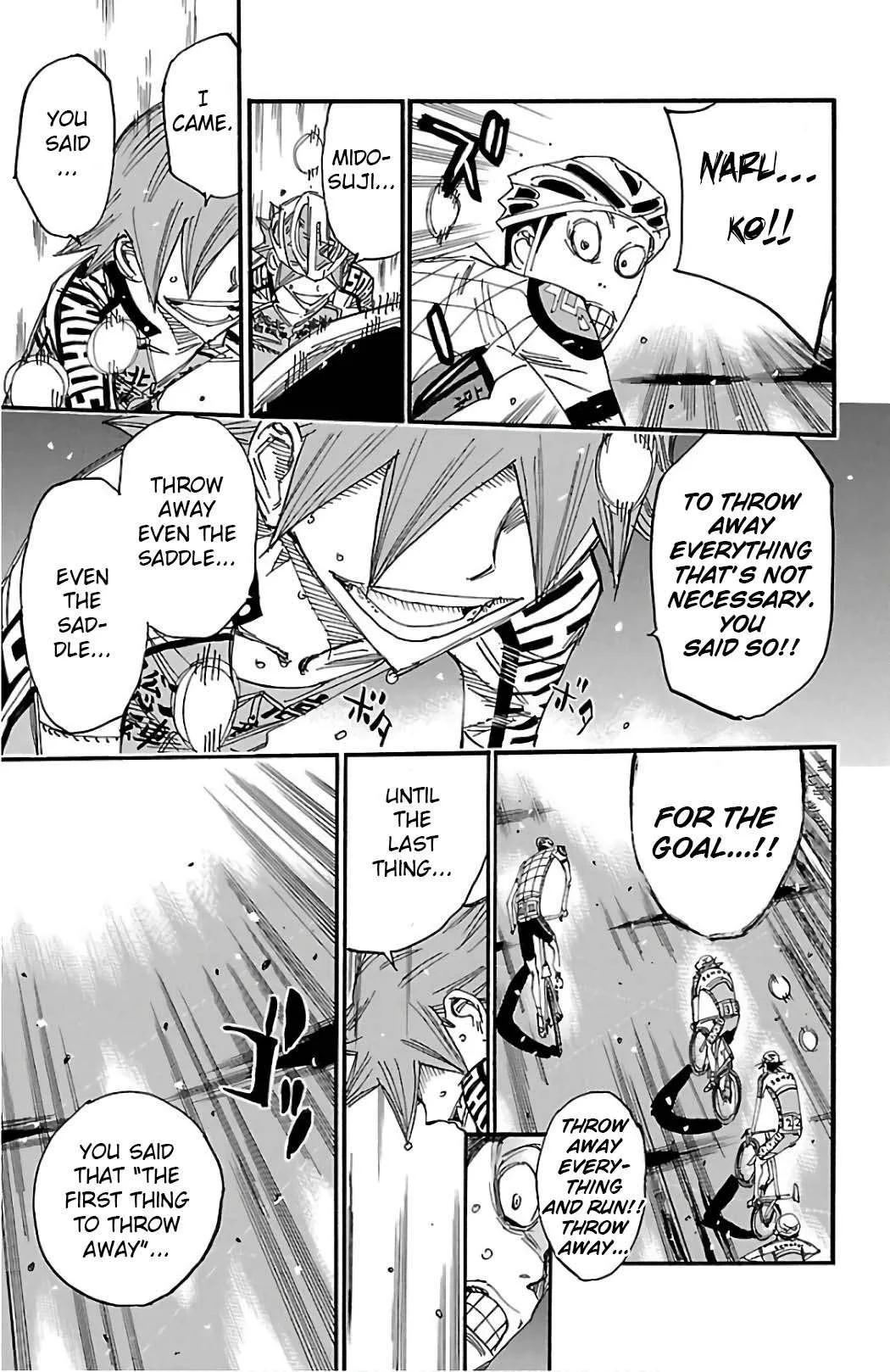 Yowamushi Pedal Chapter 499 page 18