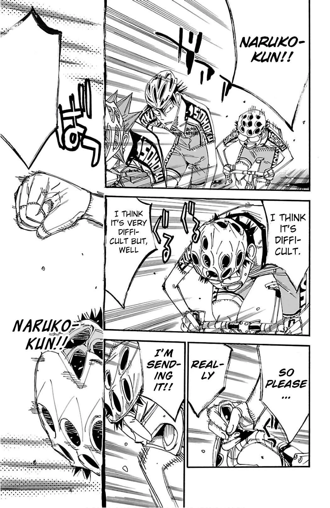 Yowamushi Pedal Chapter 499 page 12