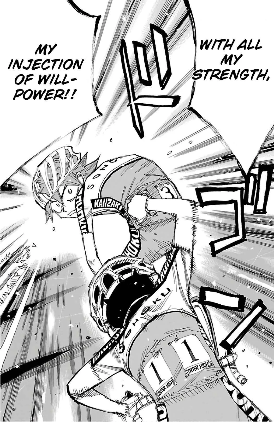 Yowamushi Pedal Chapter 499 page 13