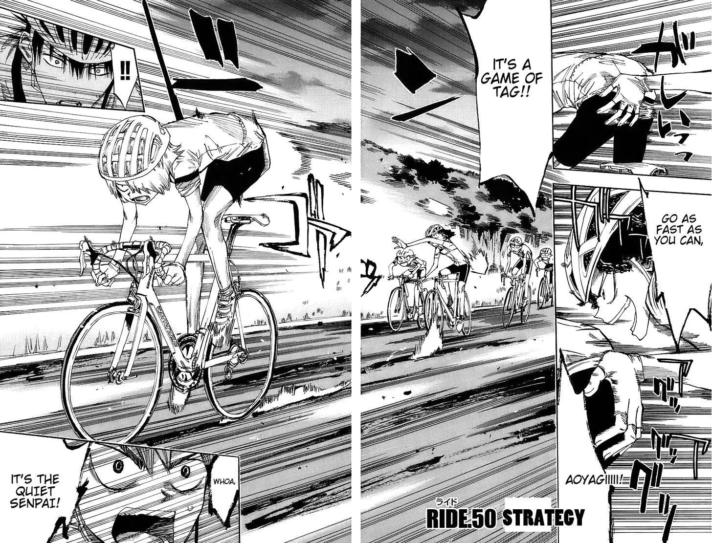 Yowamushi Pedal Chapter 50 page 2