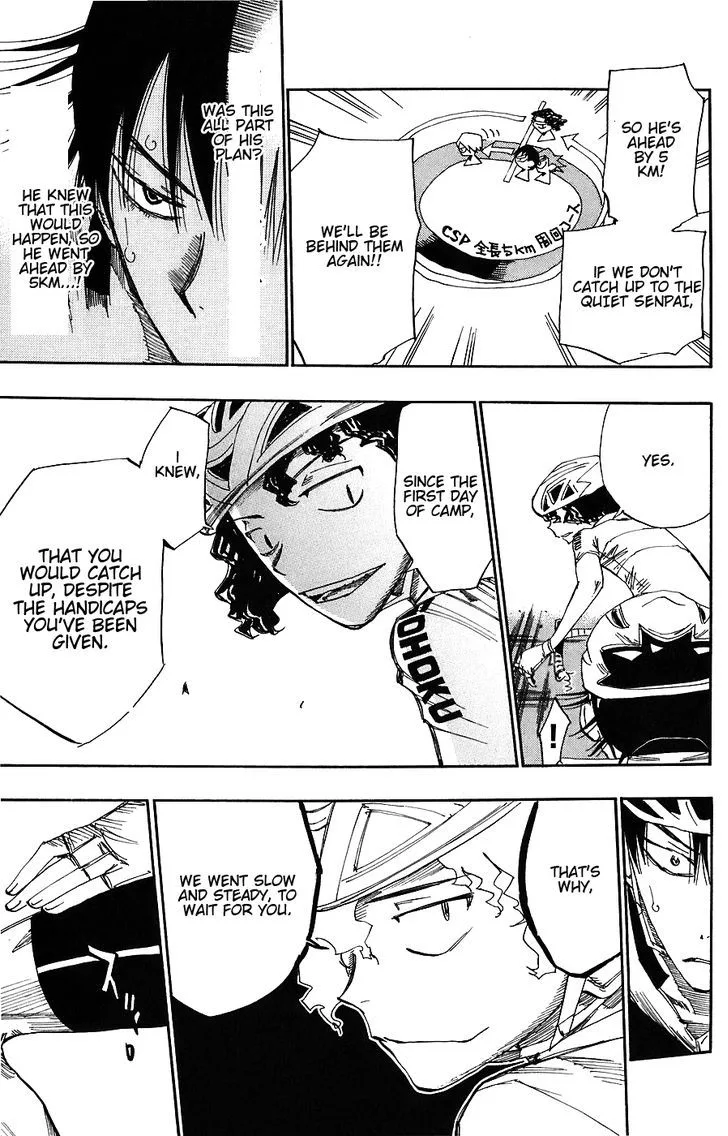 Yowamushi Pedal Chapter 50 page 4