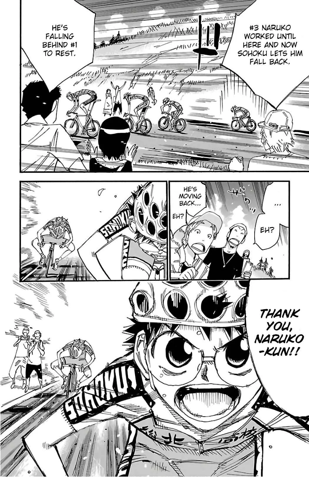 Yowamushi Pedal Chapter 500 page 9
