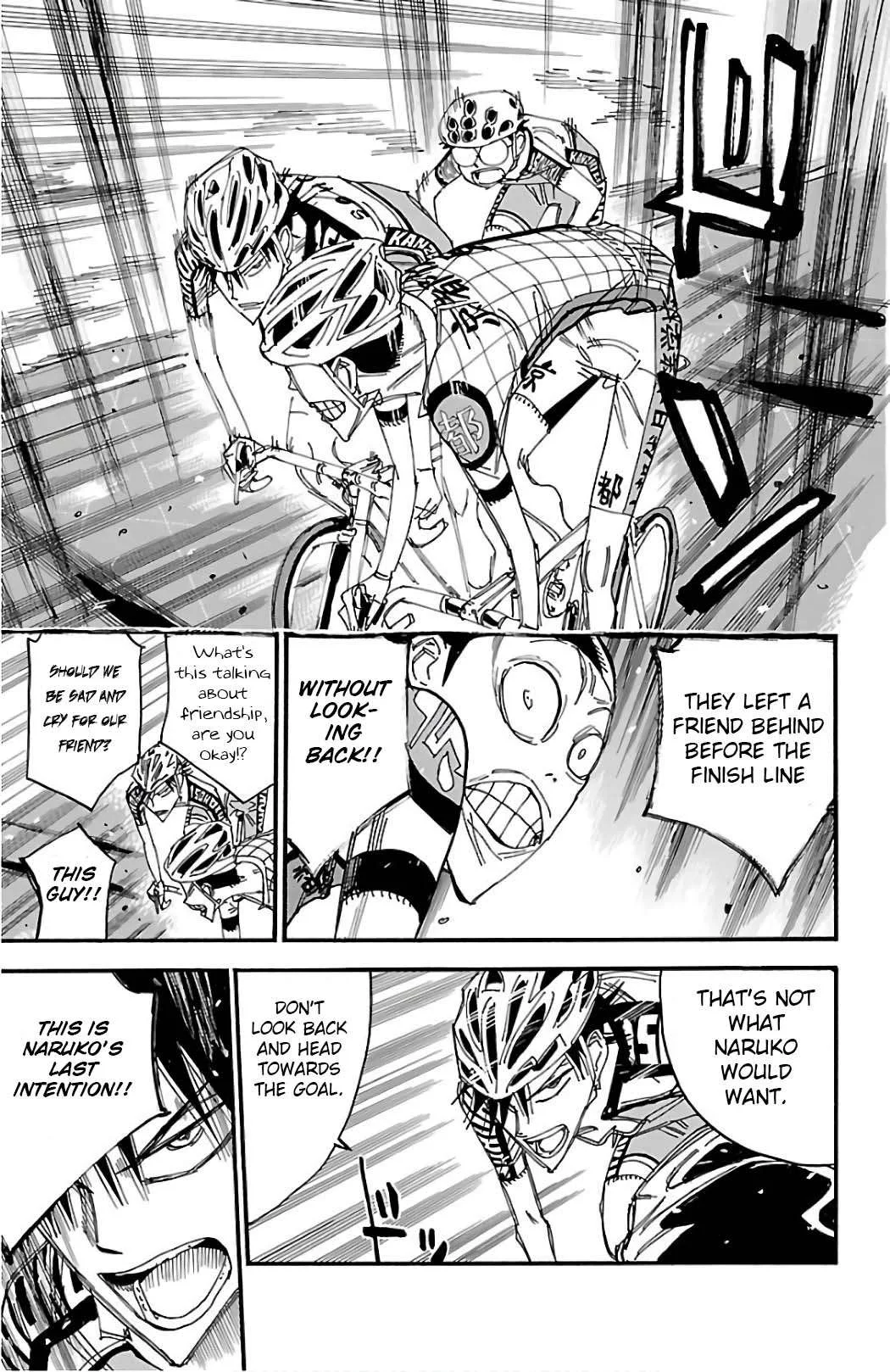 Yowamushi Pedal Chapter 500 page 15