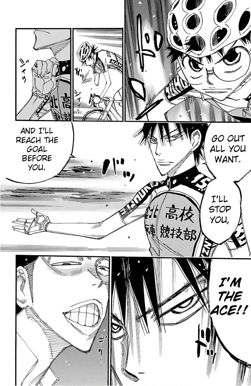 Yowamushi Pedal Chapter 500 page 16