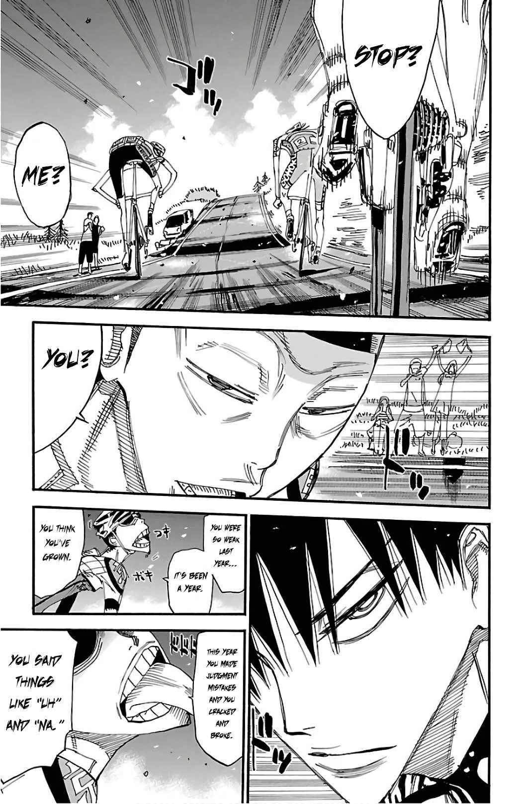 Yowamushi Pedal Chapter 501 page 3
