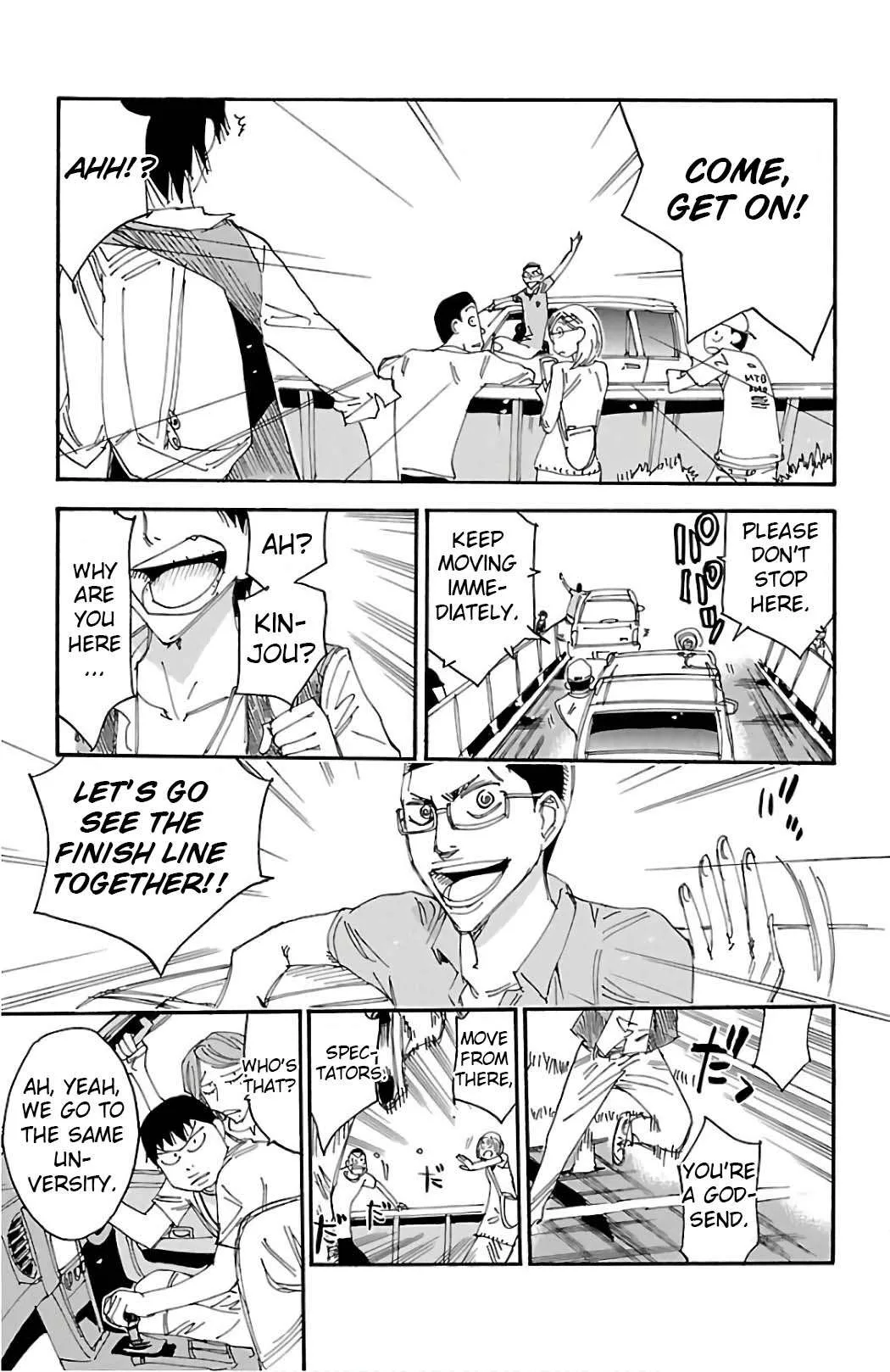 Yowamushi Pedal Chapter 501 page 15