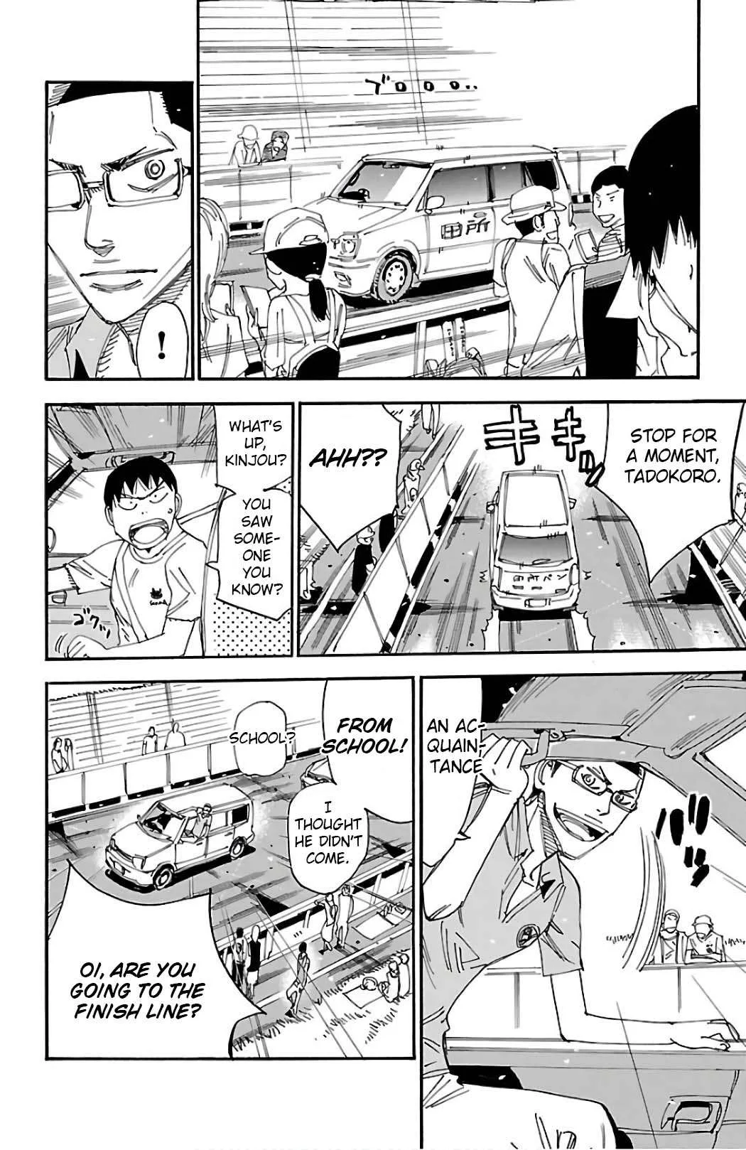 Yowamushi Pedal Chapter 501 page 14