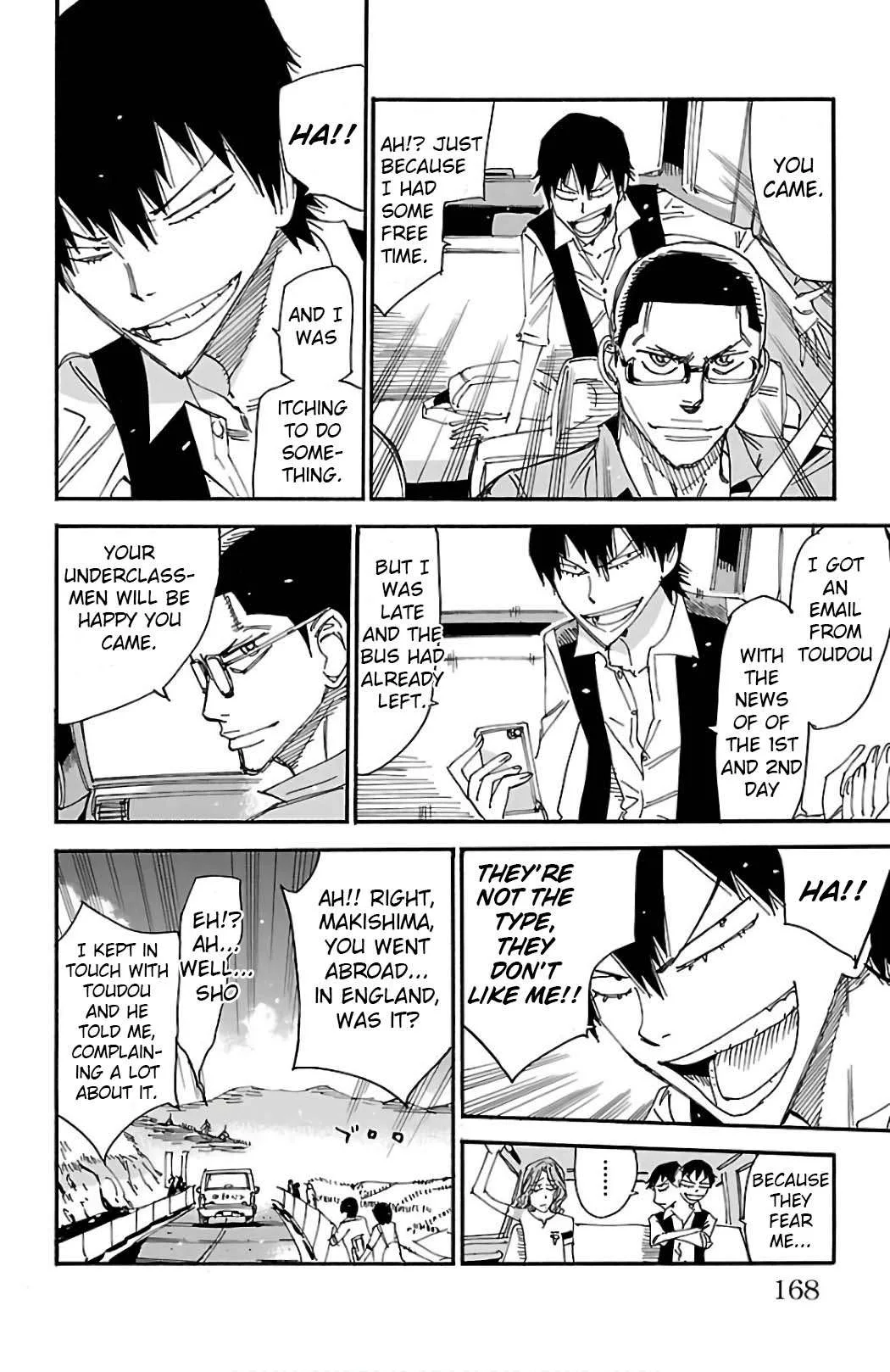 Yowamushi Pedal Chapter 501 page 17