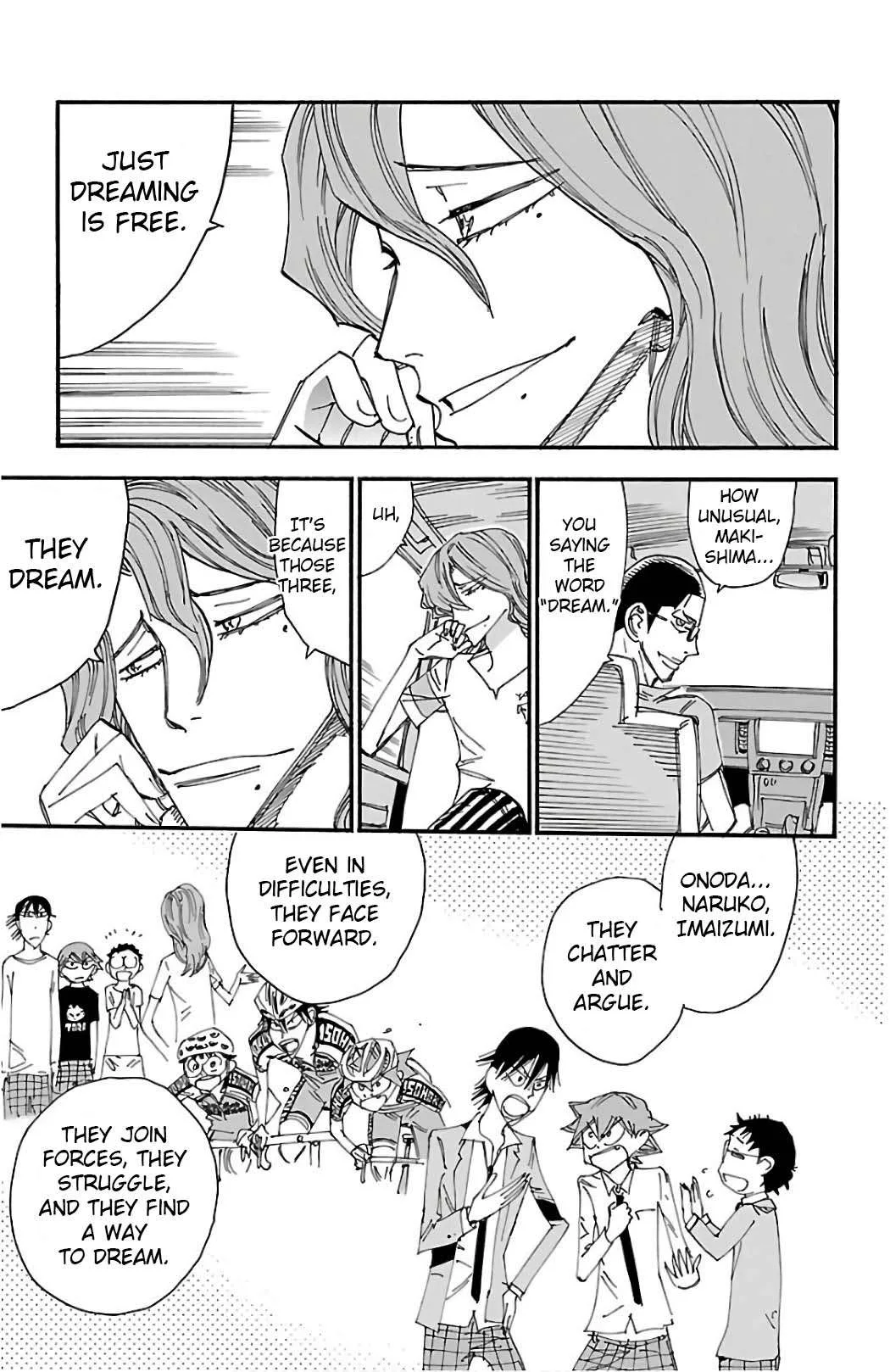 Yowamushi Pedal Chapter 501 page 11