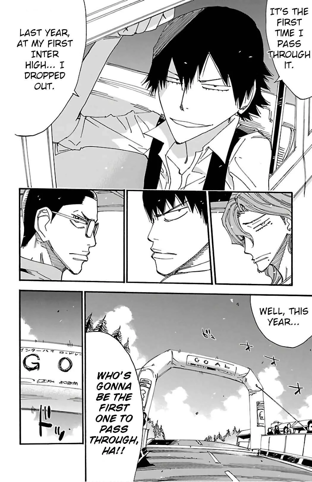 Yowamushi Pedal Chapter 501 page 19