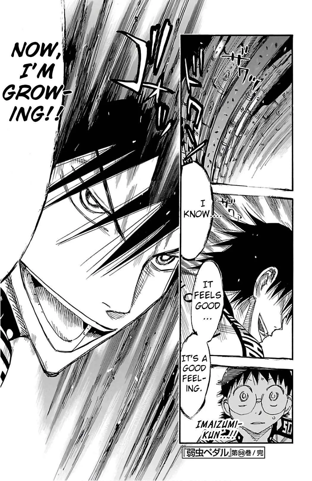 Yowamushi Pedal Chapter 502 page 19