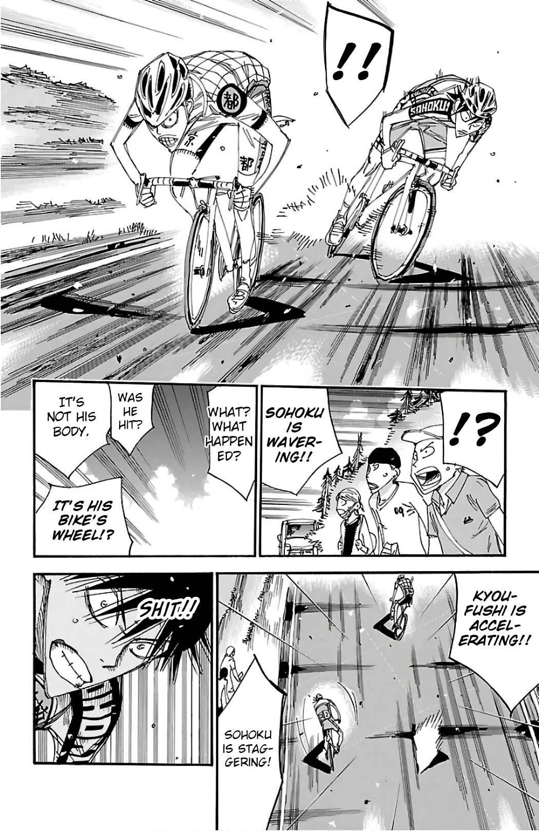 Yowamushi Pedal Chapter 502 page 11