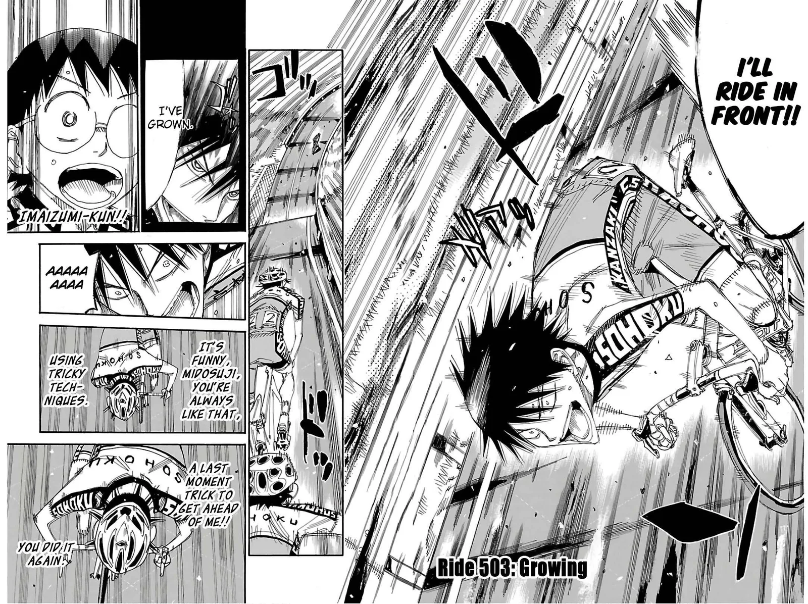 Yowamushi Pedal Chapter 503 page 2