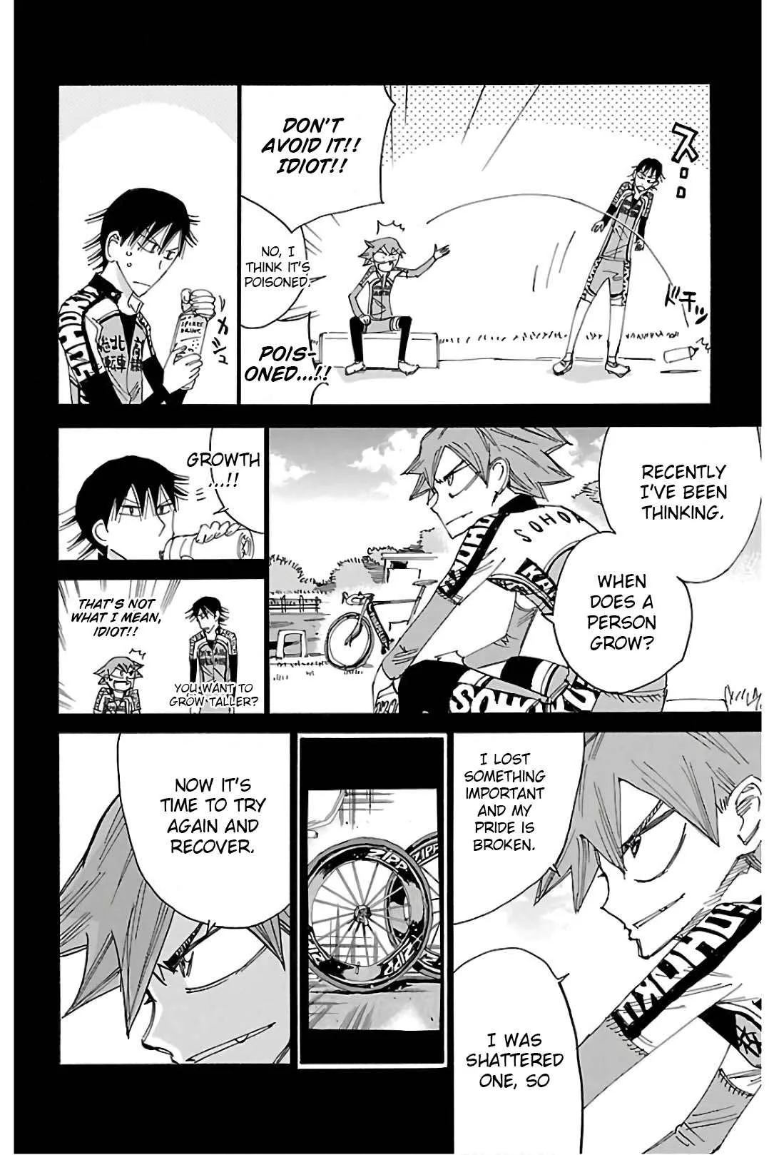 Yowamushi Pedal Chapter 503 page 13
