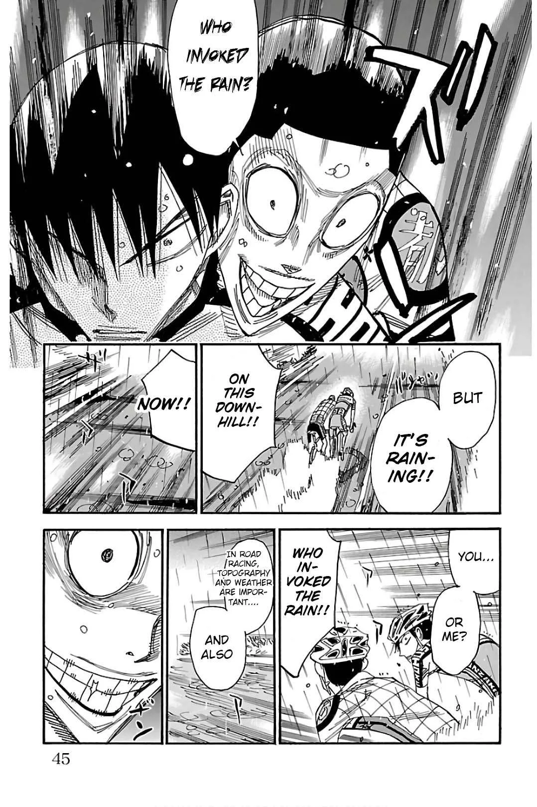 Yowamushi Pedal Chapter 504 page 16