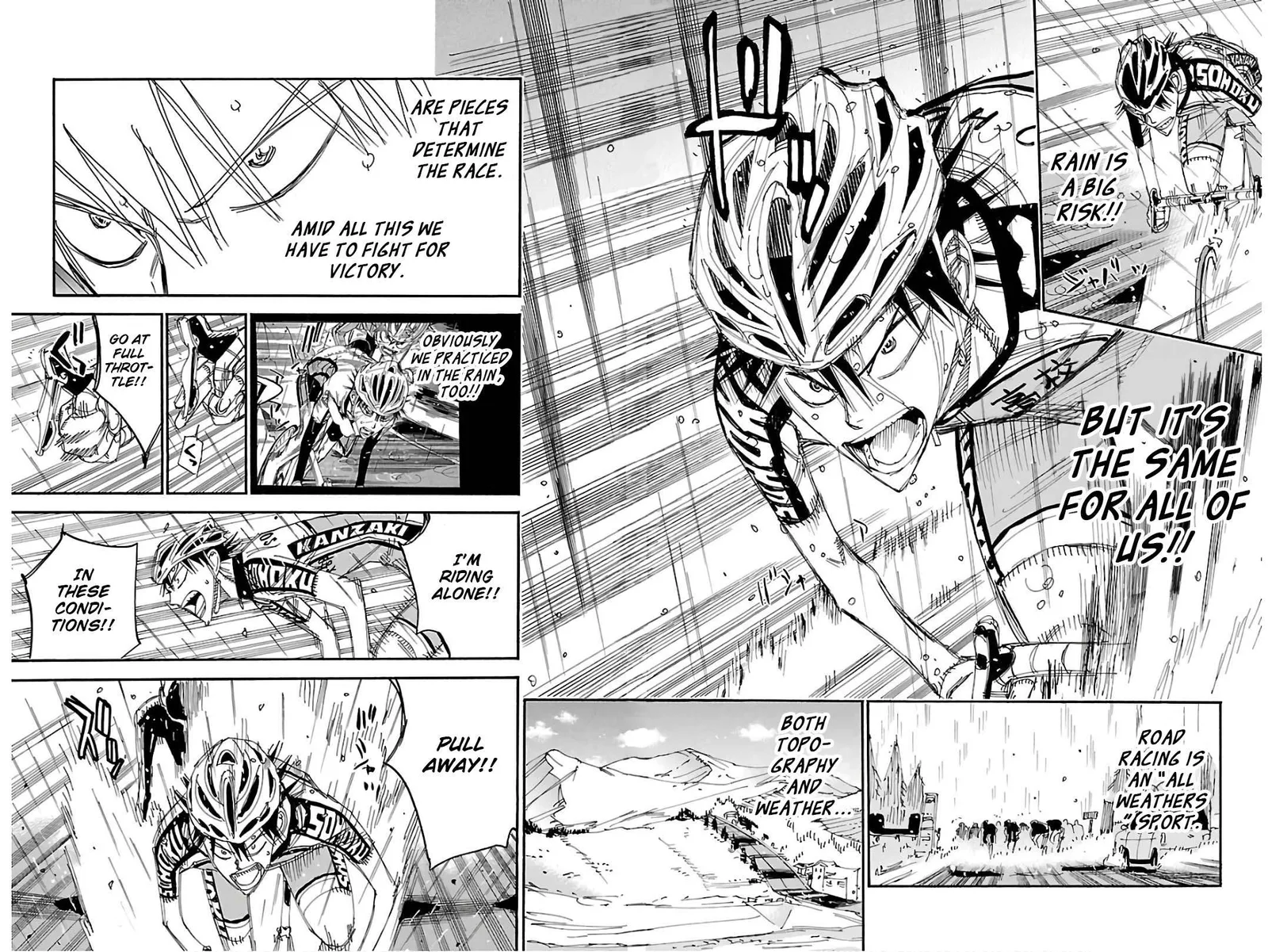 Yowamushi Pedal Chapter 504 page 10