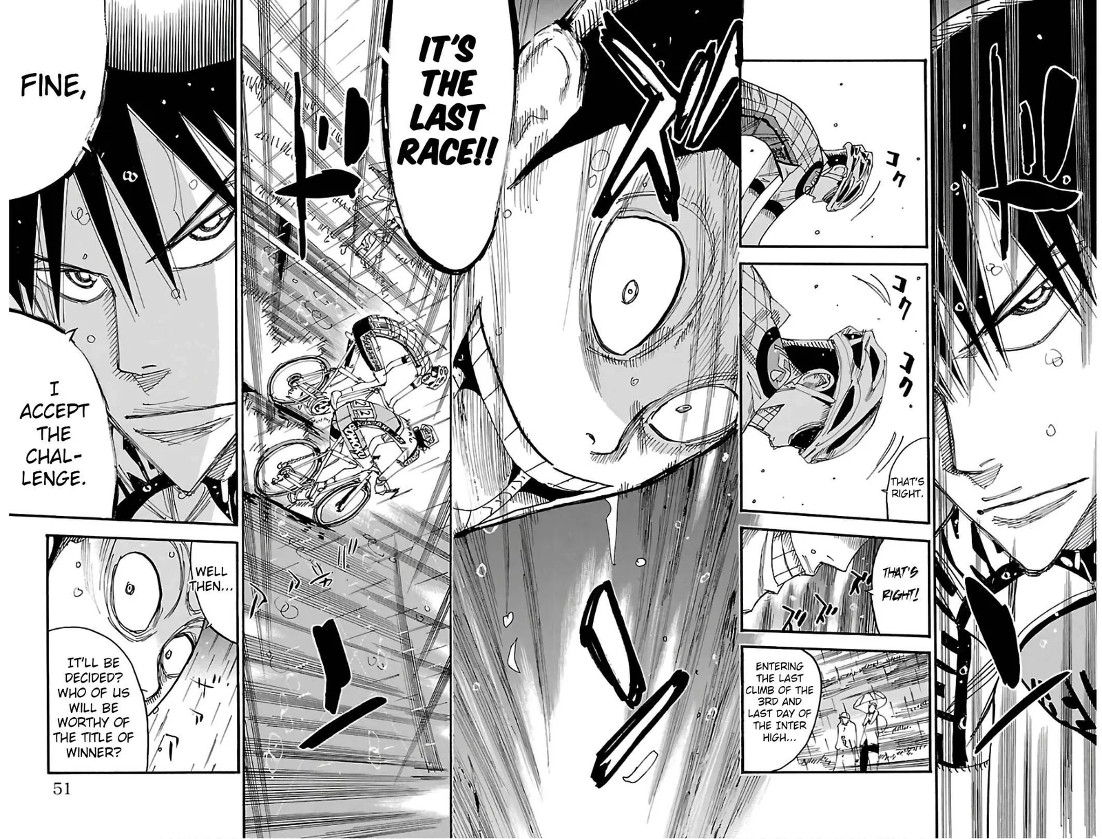 Yowamushi Pedal Chapter 505 page 2