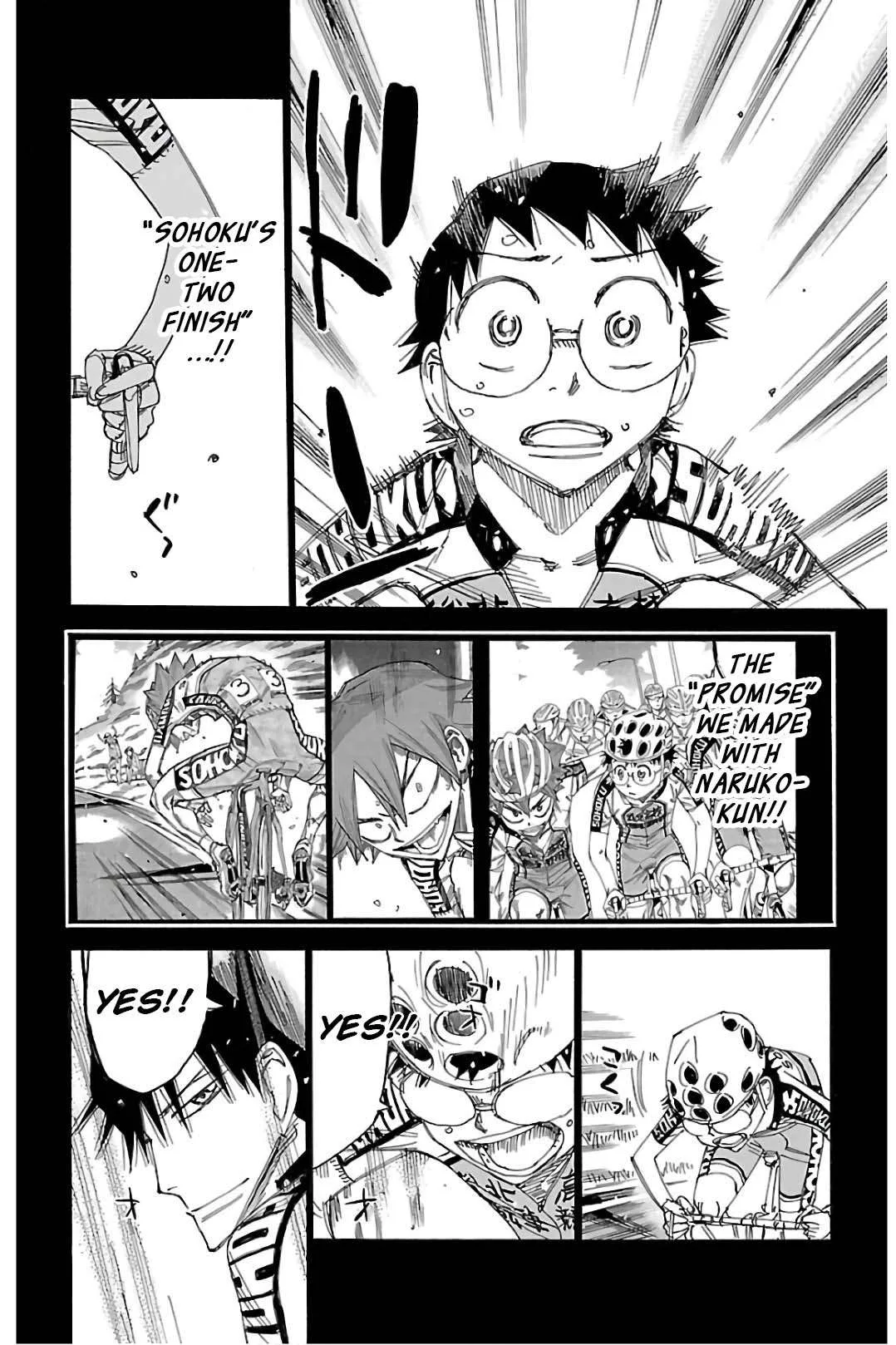 Yowamushi Pedal Chapter 506 page 12