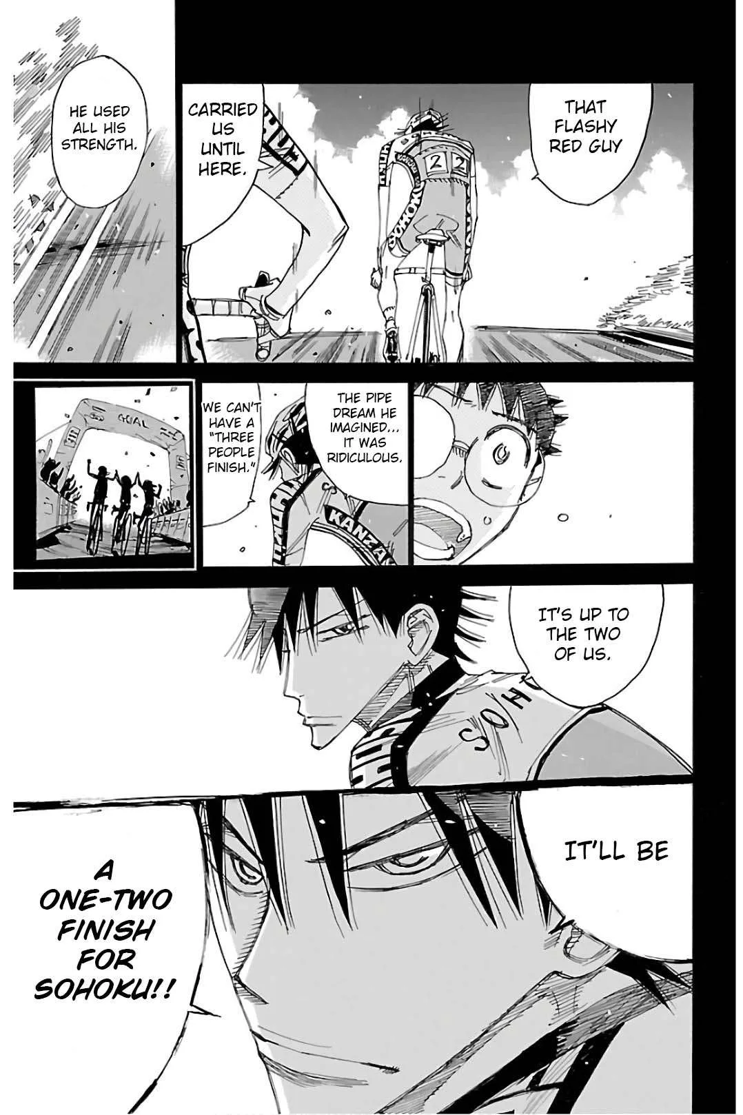 Yowamushi Pedal Chapter 506 page 11