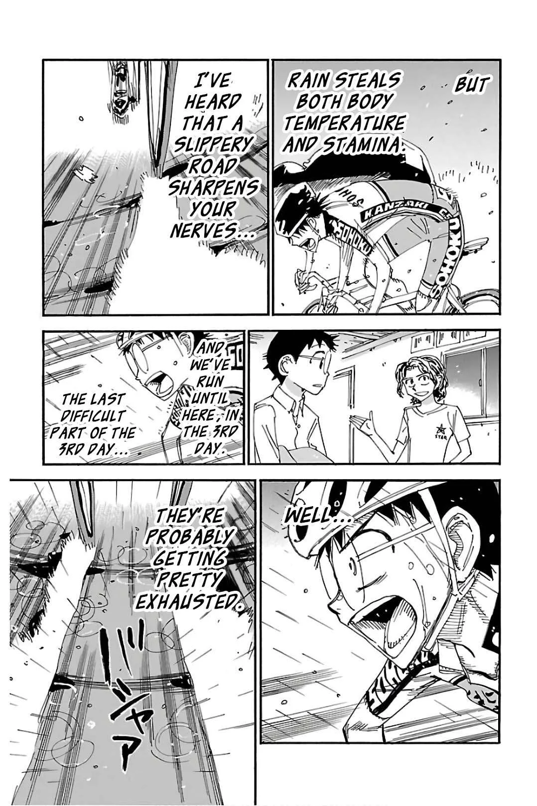 Yowamushi Pedal Chapter 506 page 17