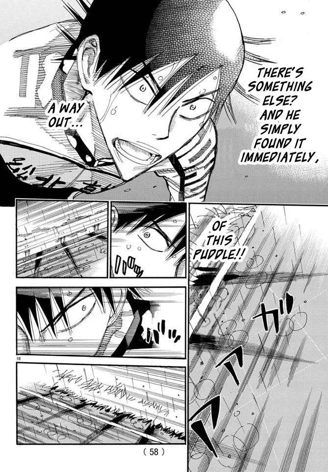 Yowamushi Pedal Chapter 507 page 17