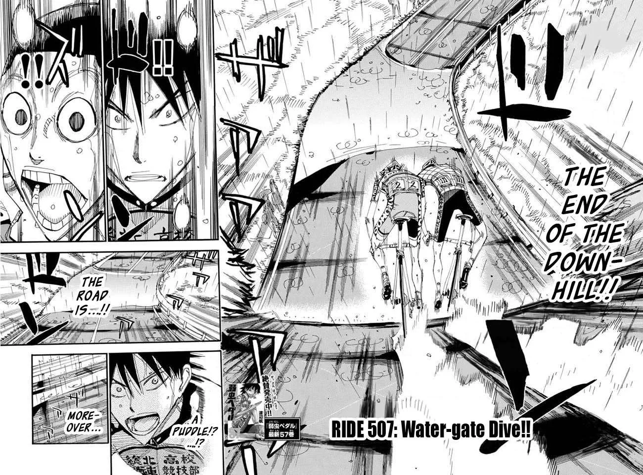 Yowamushi Pedal Chapter 507 page 4