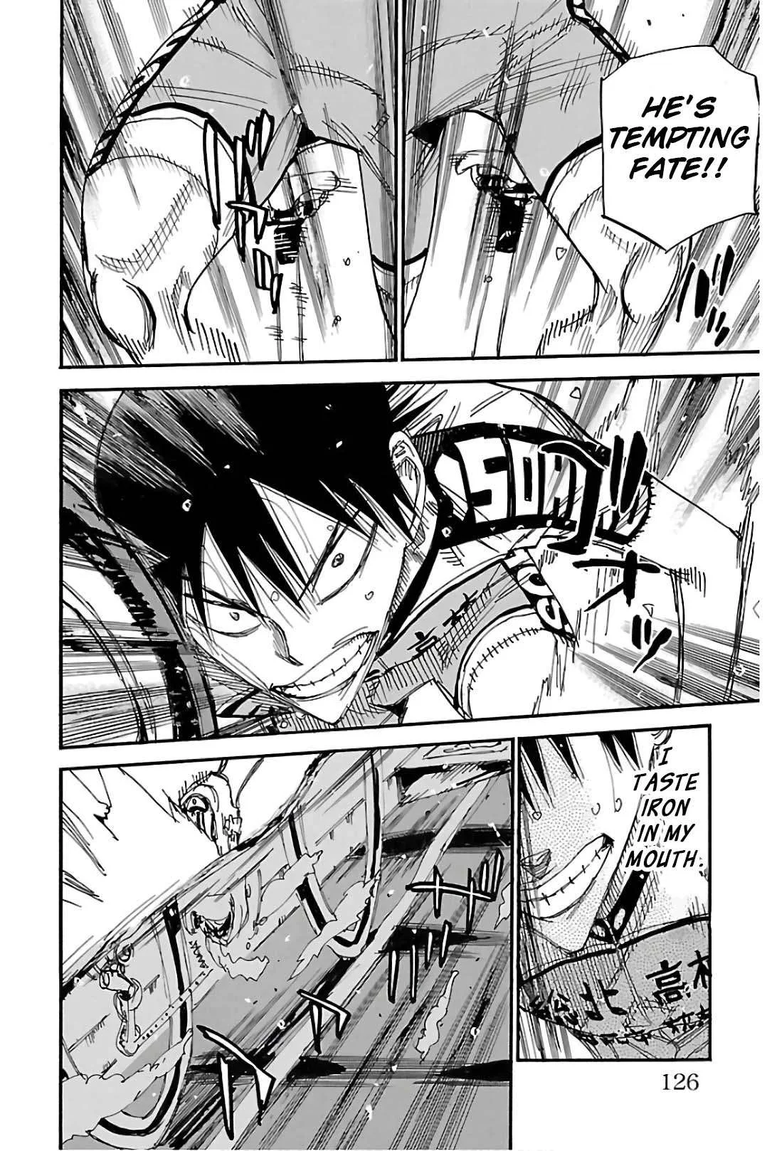 Yowamushi Pedal Chapter 508 page 10