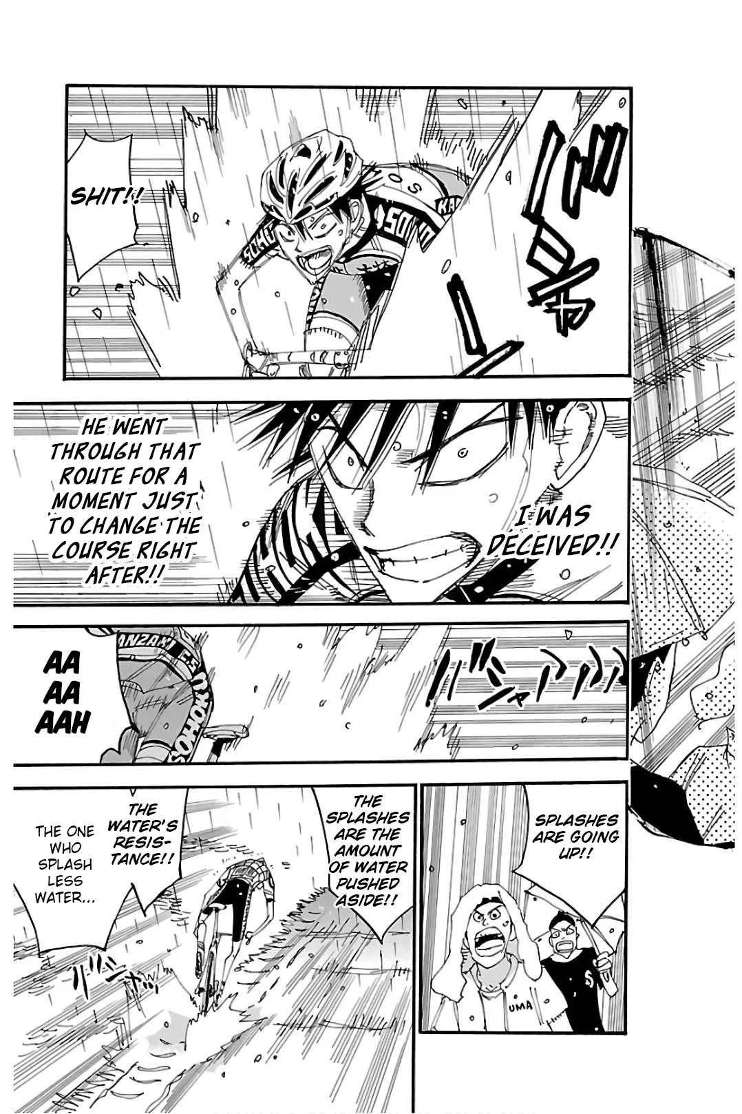 Yowamushi Pedal Chapter 508 page 4