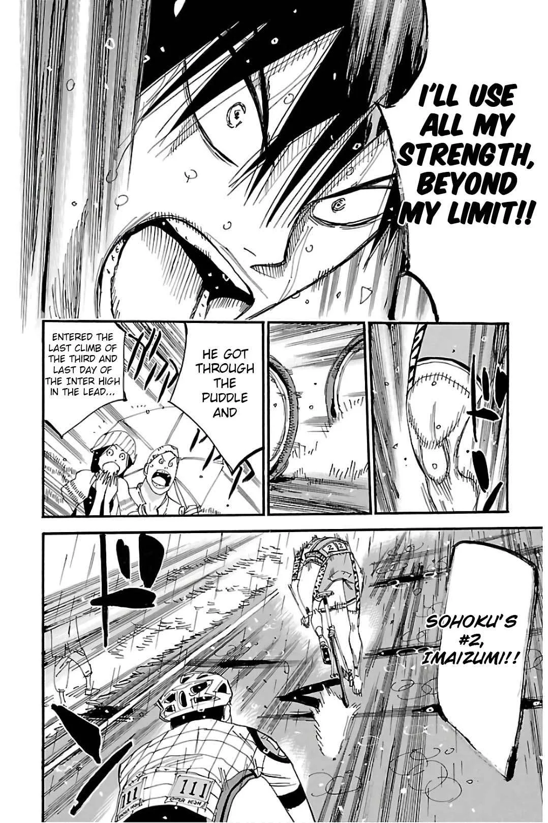Yowamushi Pedal Chapter 508 page 18