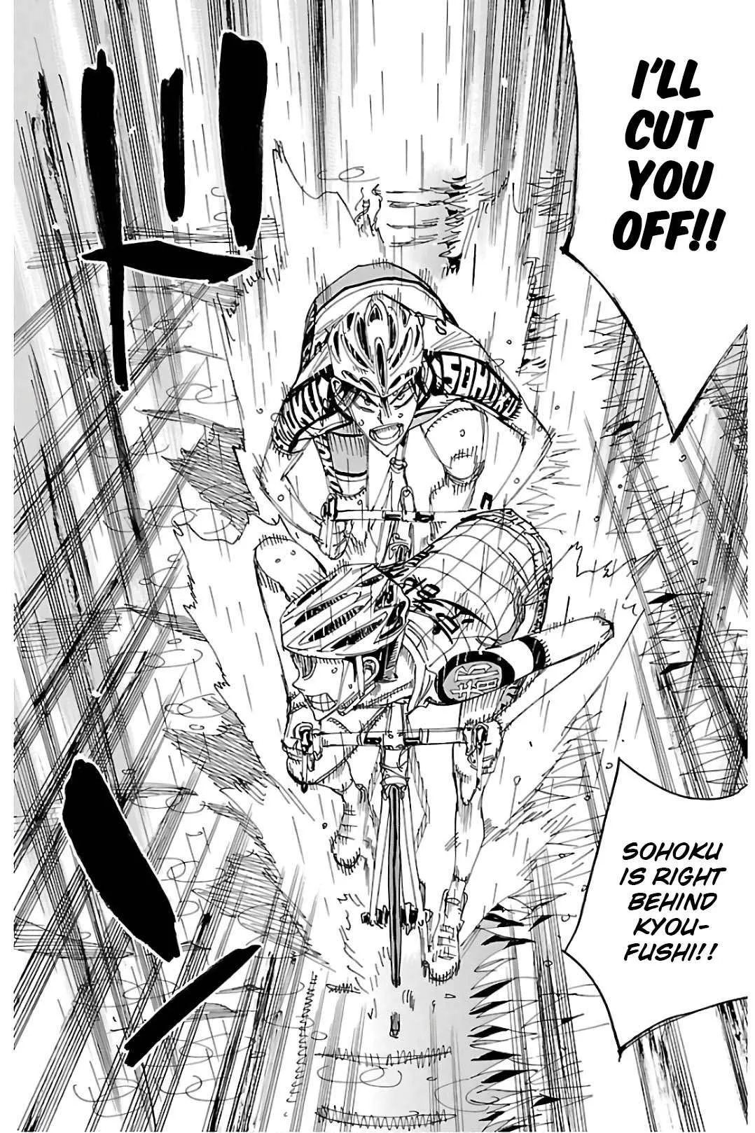 Yowamushi Pedal Chapter 508 page 14
