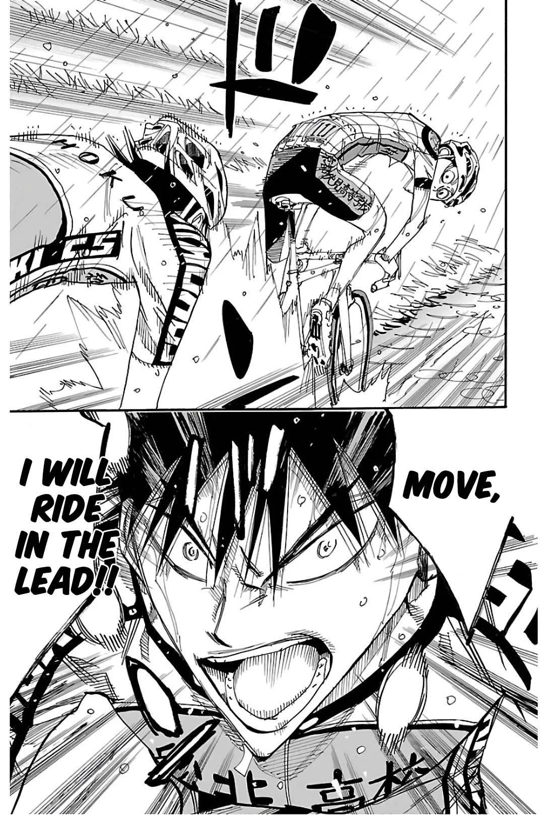 Yowamushi Pedal Chapter 508 page 15